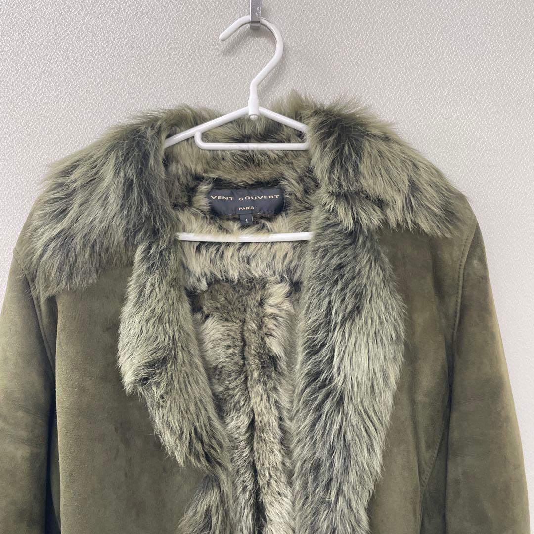 VENTCOUVERT リアルムートンコート 本革 サイズ1