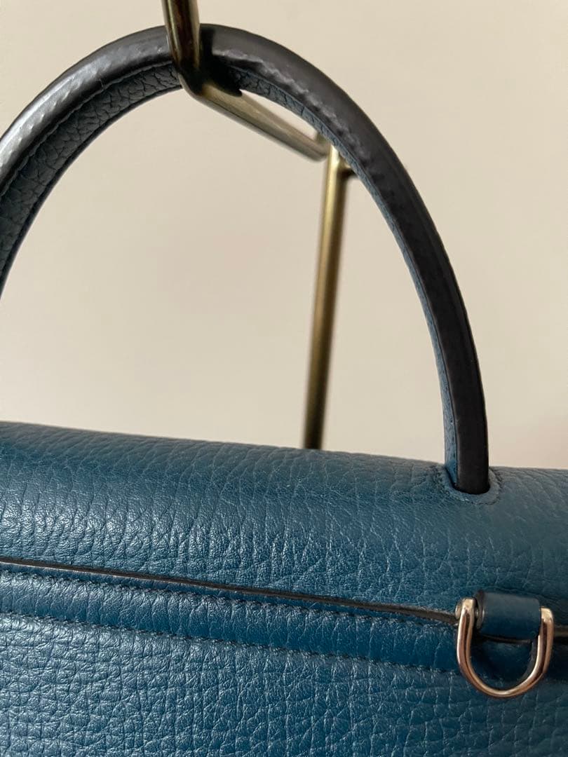 【極美品】TOD’S トッズ　ウェーブ　ハンドバッグ