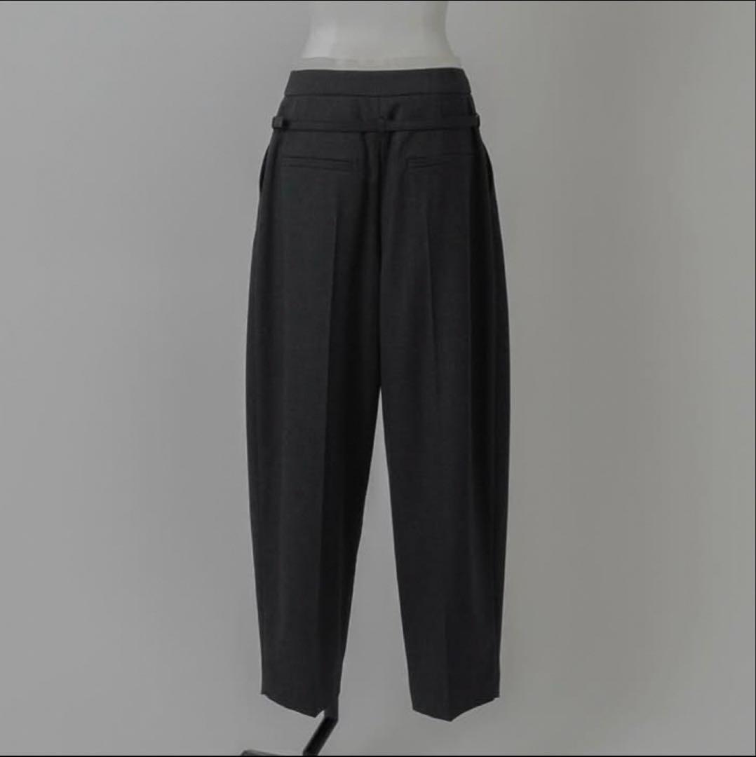 LOHEN バイカラーカットオフタックパンツ　C.GREY 38サイズ　未使用品