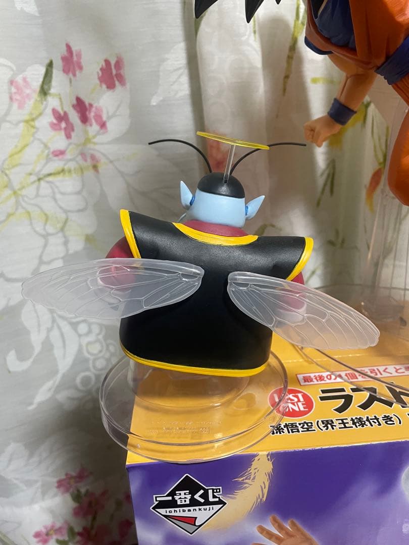 ドラゴンボール　一番くじ　ラストワン賞　天使悟空　界王様　フィギュア