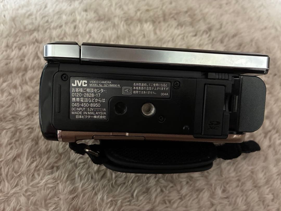 JVC Everio ビデオカメラ F1.2動作確認済