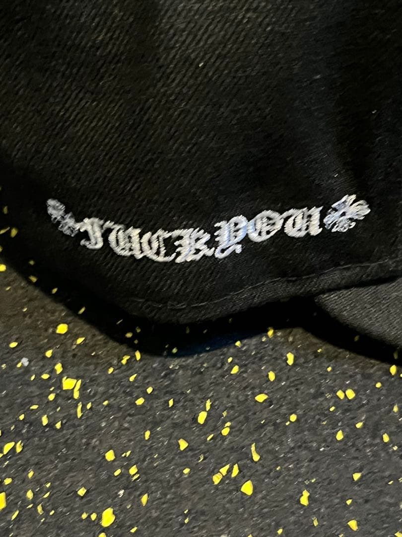 neweraクロムハーツ カスタム Hatsla NY ヤンキース　黒　71/4