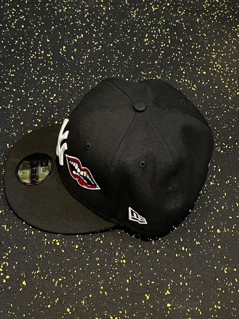 neweraクロムハーツ カスタム Hatsla NY ヤンキース　黒　71/4