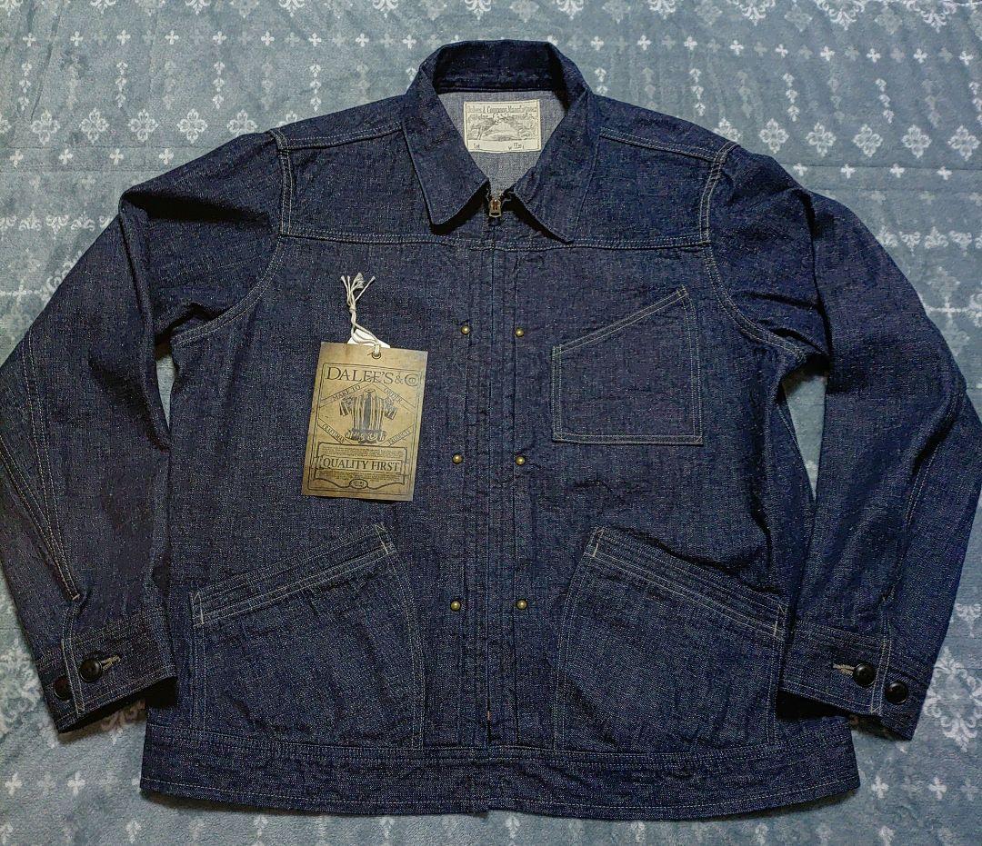 新品 ダリーズ 81B ID 30sDENIM ZIP JACKET (XL)