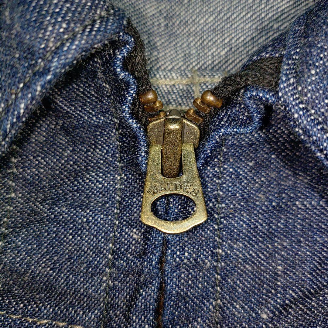 新品 ダリーズ 81B ID 30sDENIM ZIP JACKET (XL)