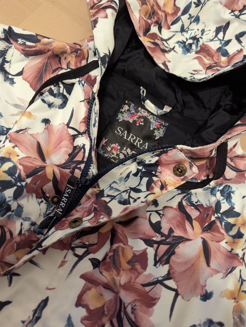 【美品】SARRA サラ リリーホワイト 5点セット　スノーボードウェア スキー