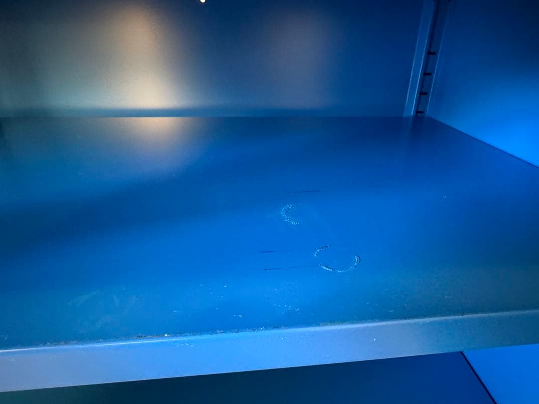 廃盤　IKEA PS キャビネット　青　ブルー