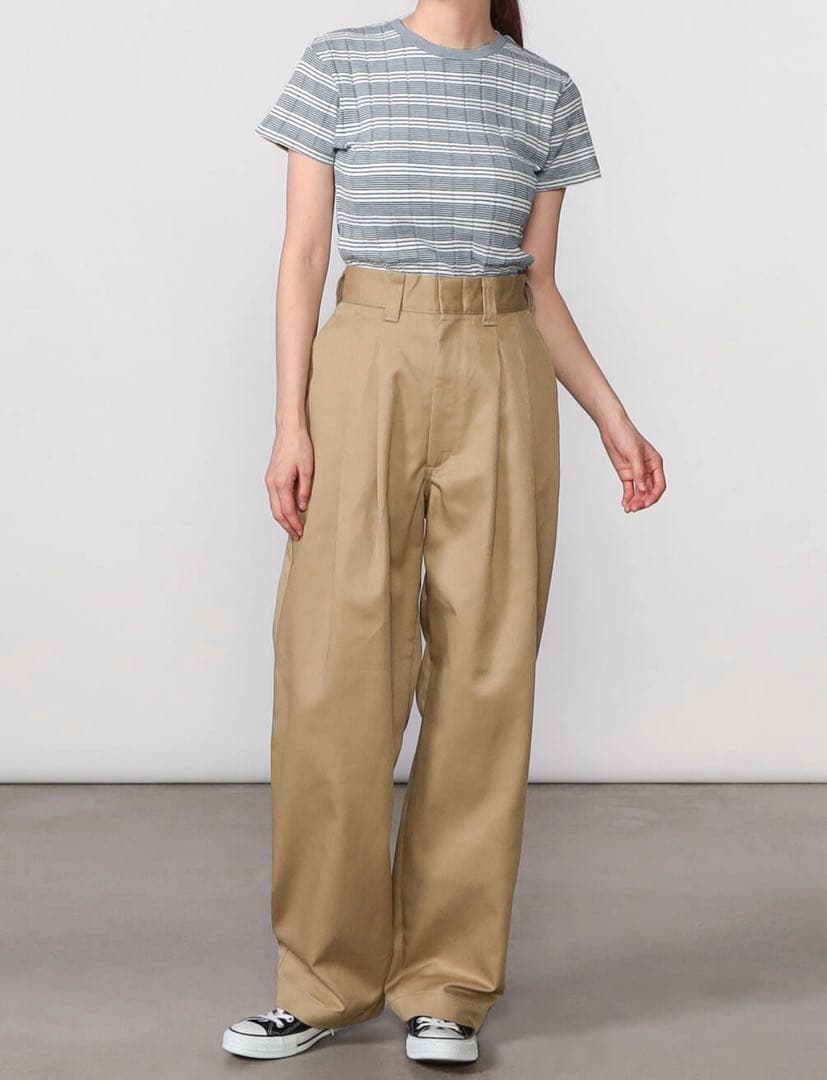 THE SHINZONE ハイウェストチノパンツ　P0