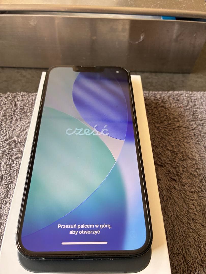 iPhone13 128GB ブラック　動作確認済み　画面フィルム付き