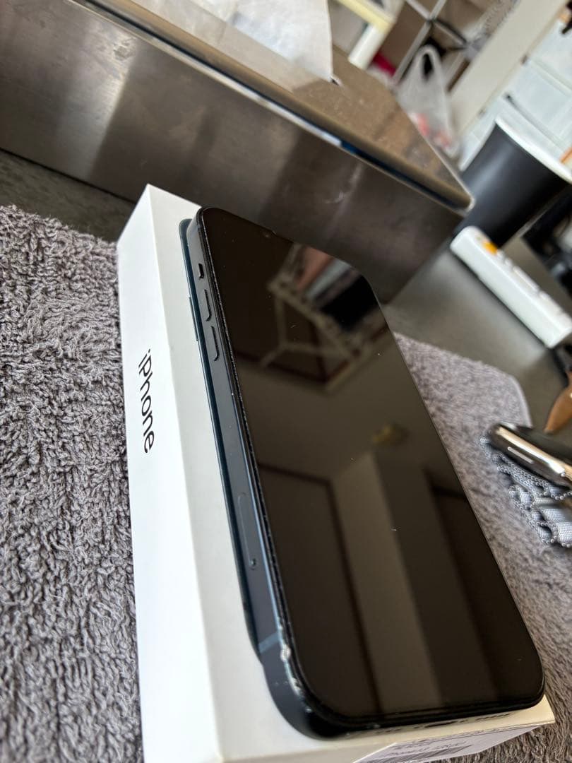 iPhone13 128GB ブラック　動作確認済み　画面フィルム付き