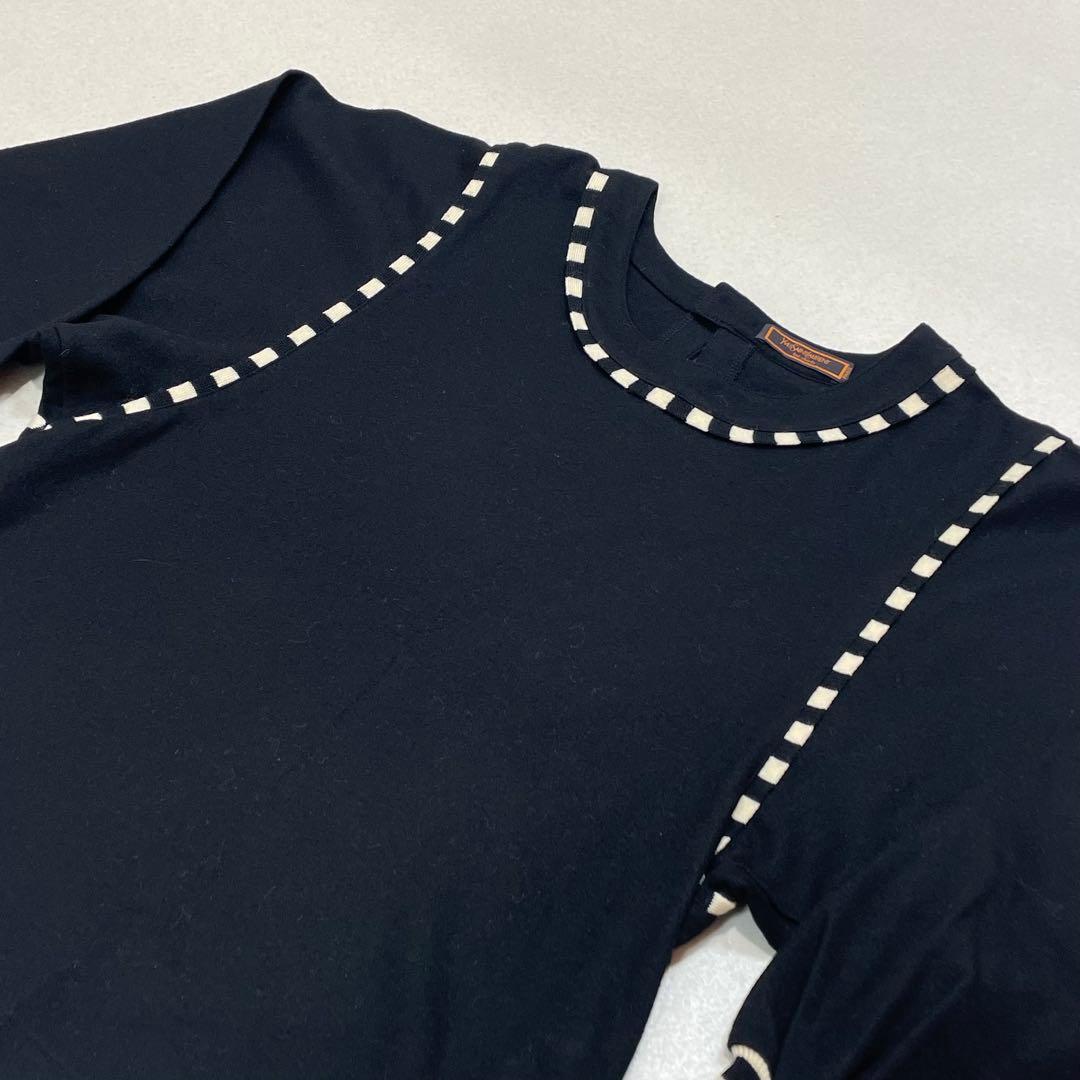 Yves Saint Laurent 80's ウール ロングスリーブ