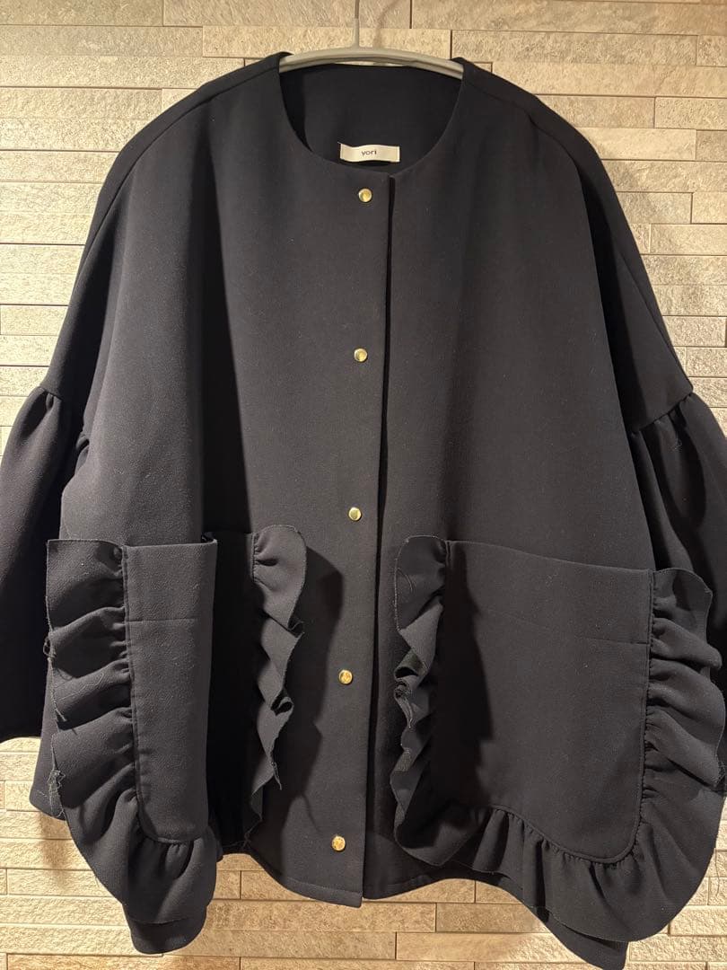 ポケットフリルジャケット　yori