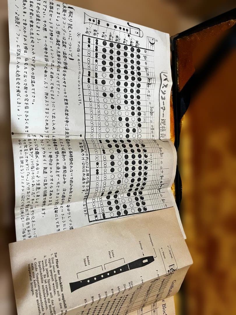 ROESSLER 木製 バスリコーダー