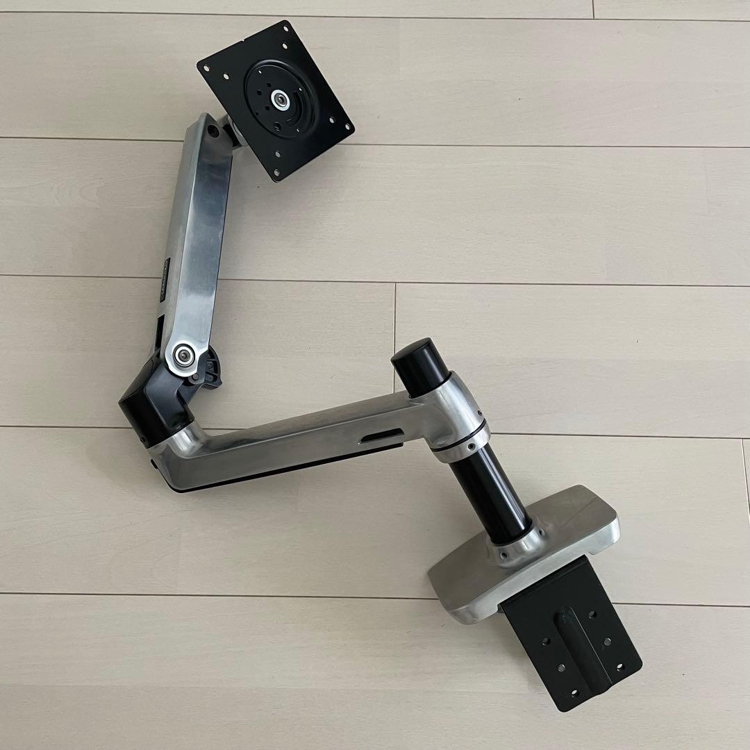 エルゴトロン LX モニターアーム シルバー アルミニウム 45-241-026