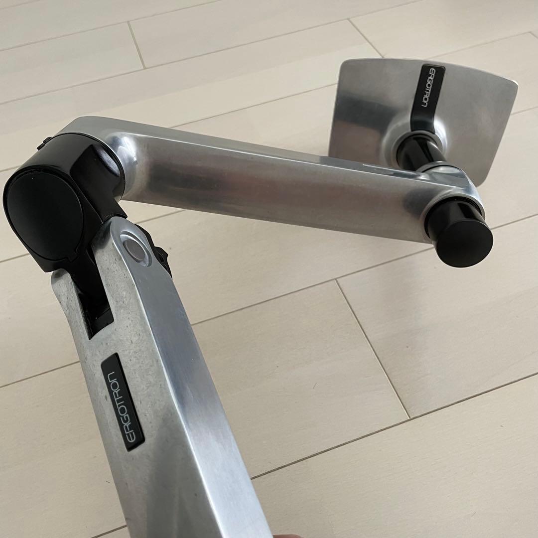 エルゴトロン LX モニターアーム シルバー アルミニウム 45-241-026