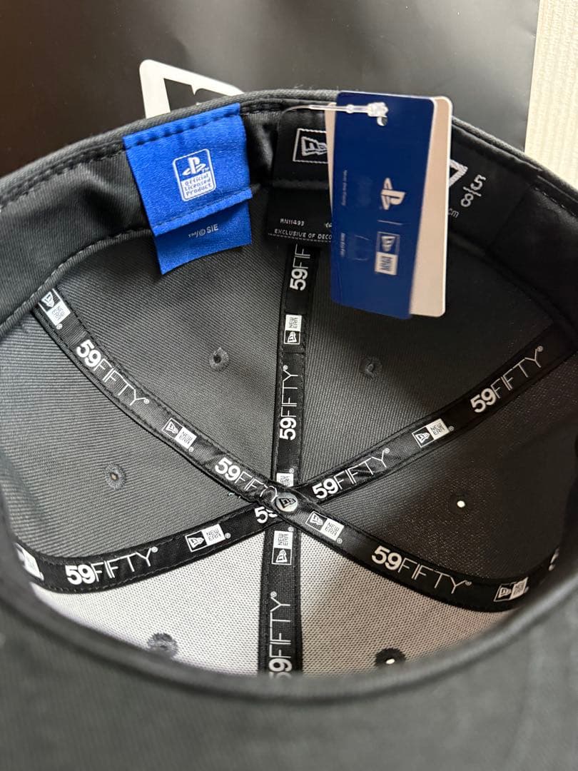 K*o様 59FIFTY PlayStation シェイプス ロゴ ダークグラフ