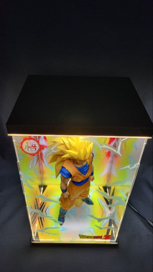 【期間限定大幅値下げ】Grandistanero超サイヤ人3孫悟空＆LEDケース