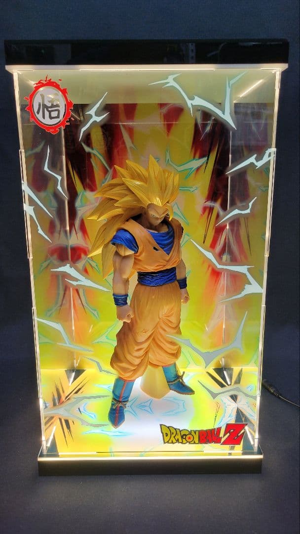 【期間限定大幅値下げ】Grandistanero超サイヤ人3孫悟空＆LEDケース