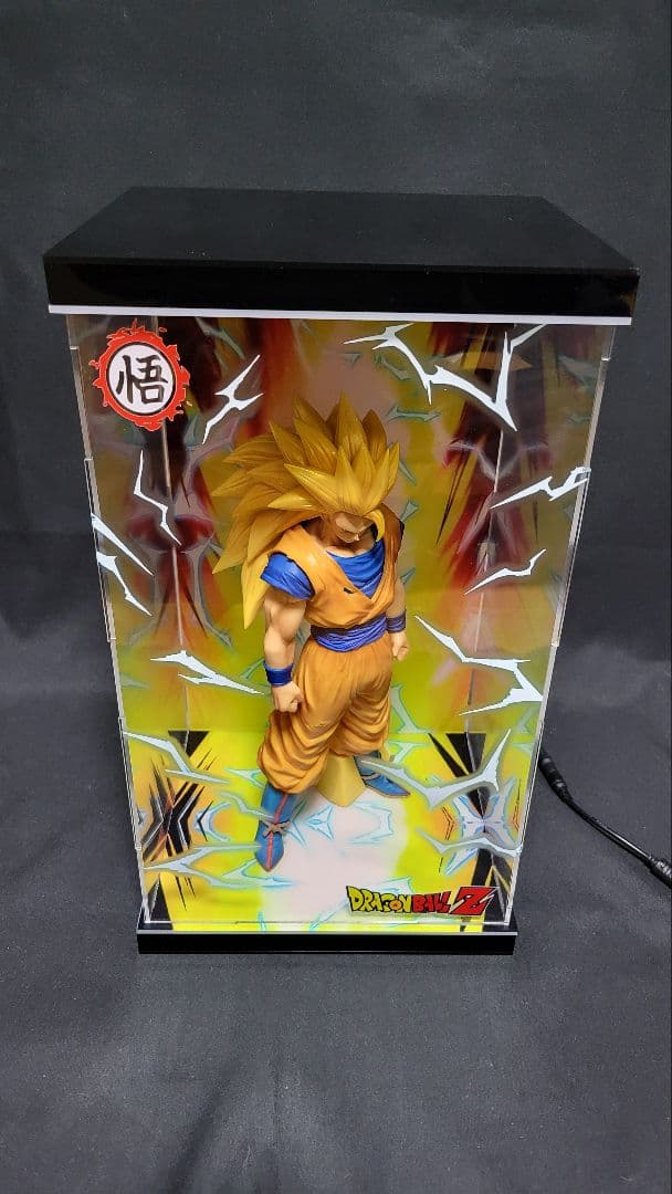 【期間限定大幅値下げ】Grandistanero超サイヤ人3孫悟空＆LEDケース