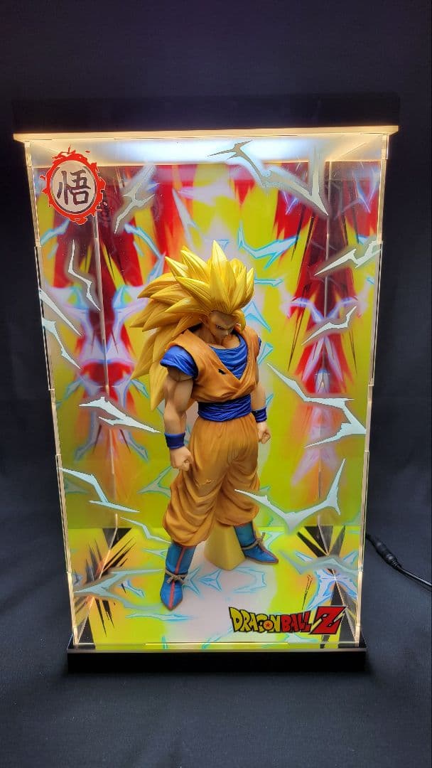 【期間限定大幅値下げ】Grandistanero超サイヤ人3孫悟空＆LEDケース