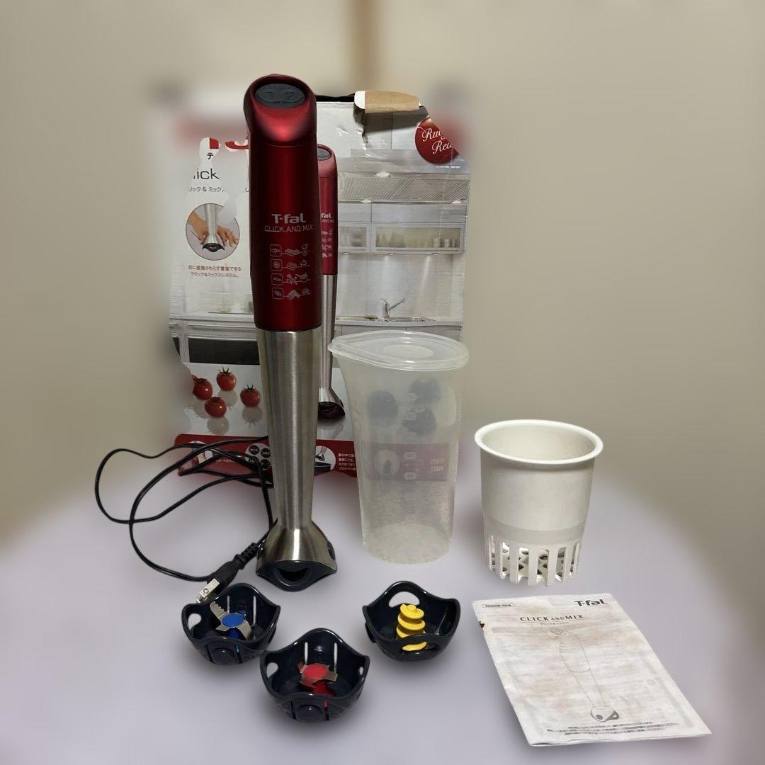T-fal ハンドブレンダー クリック&ミックスHB460GJPフランス製
