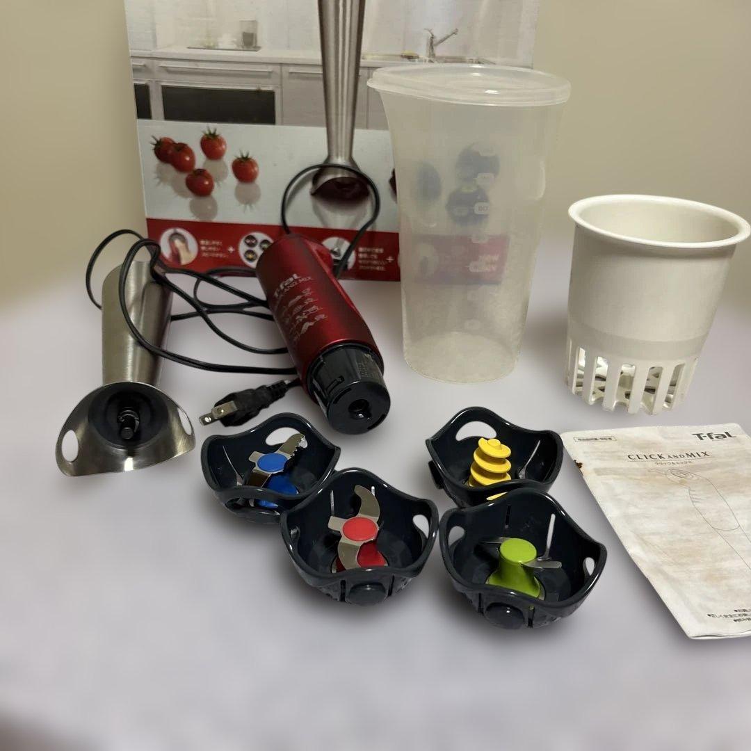 T-fal ハンドブレンダー クリック&ミックスHB460GJPフランス製