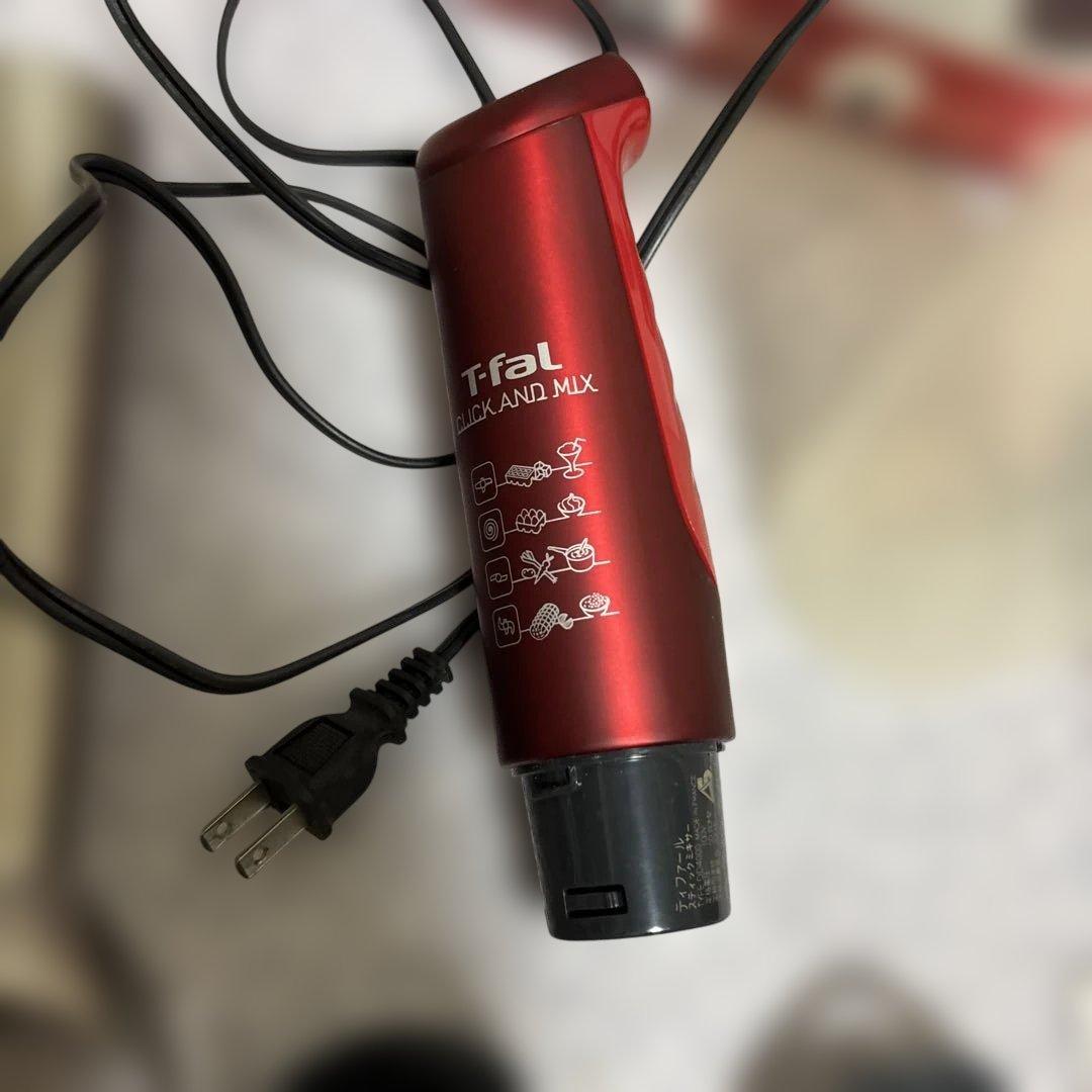 T-fal ハンドブレンダー クリック&ミックスHB460GJPフランス製