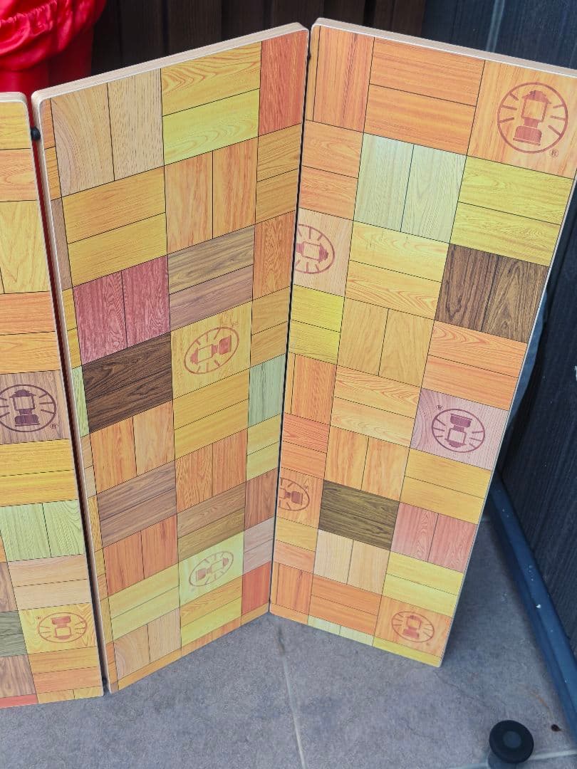 Coleman コールマン ナチュラルモザイク ロールテーブル 120 廃盤品