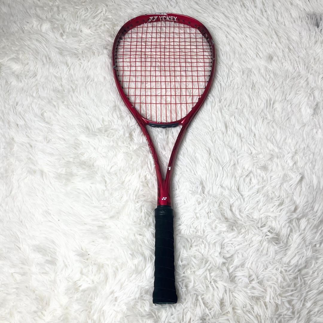 【良品】 ヨネックス ボルトレイジ 7V 前衛用 ソフトテニス ラケット