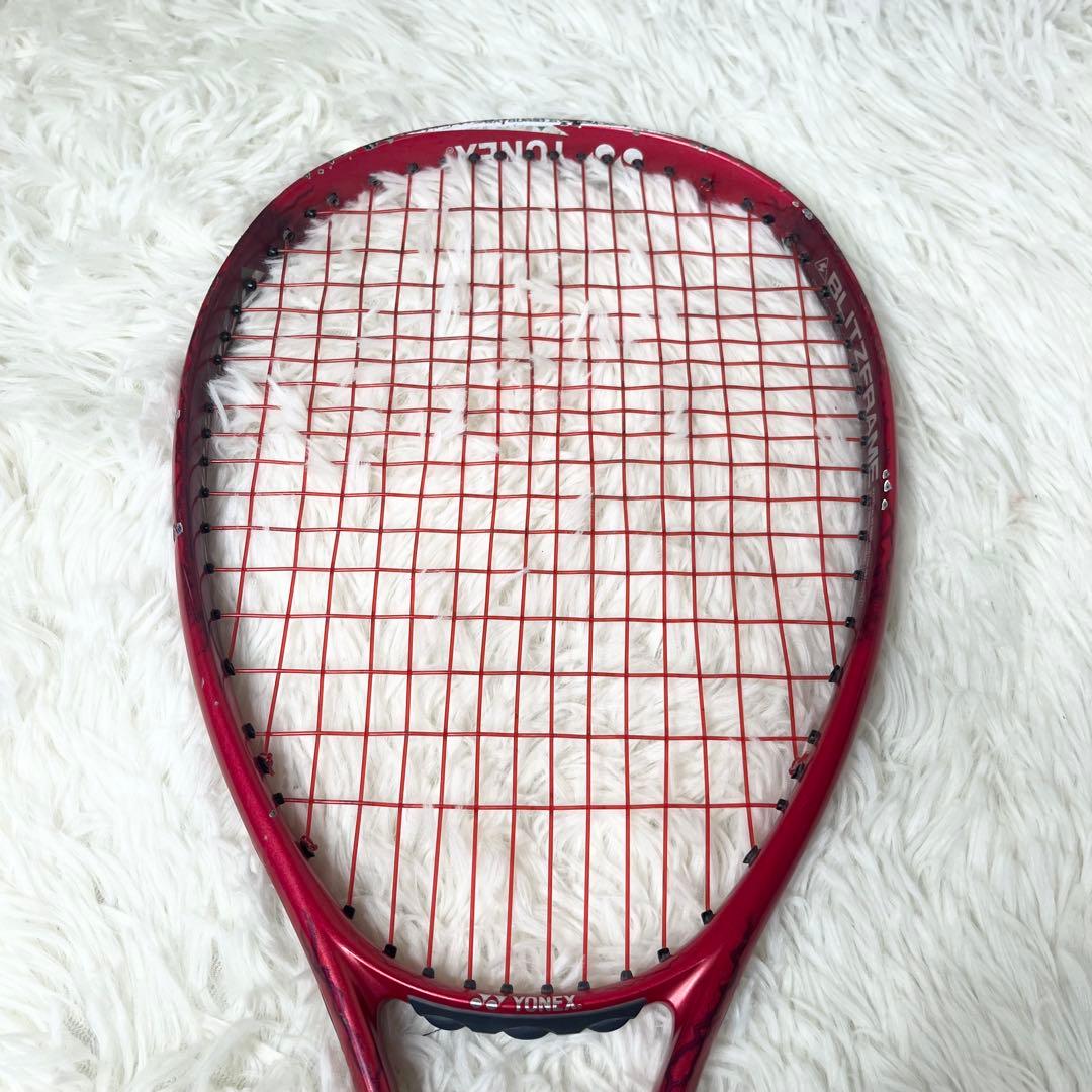 【良品】 ヨネックス ボルトレイジ 7V 前衛用 ソフトテニス ラケット