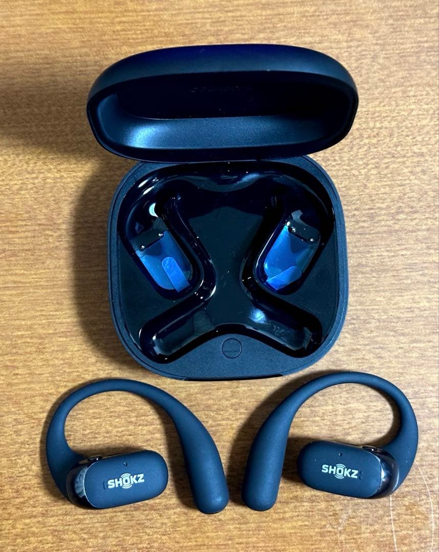 イヤホン Shokz Open Fit 2 Black