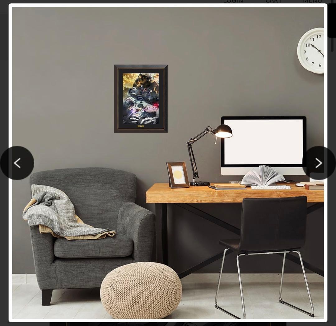 劇場版 呪術廻戦 0 A3キャラファイングラフ ポスタービジュアル