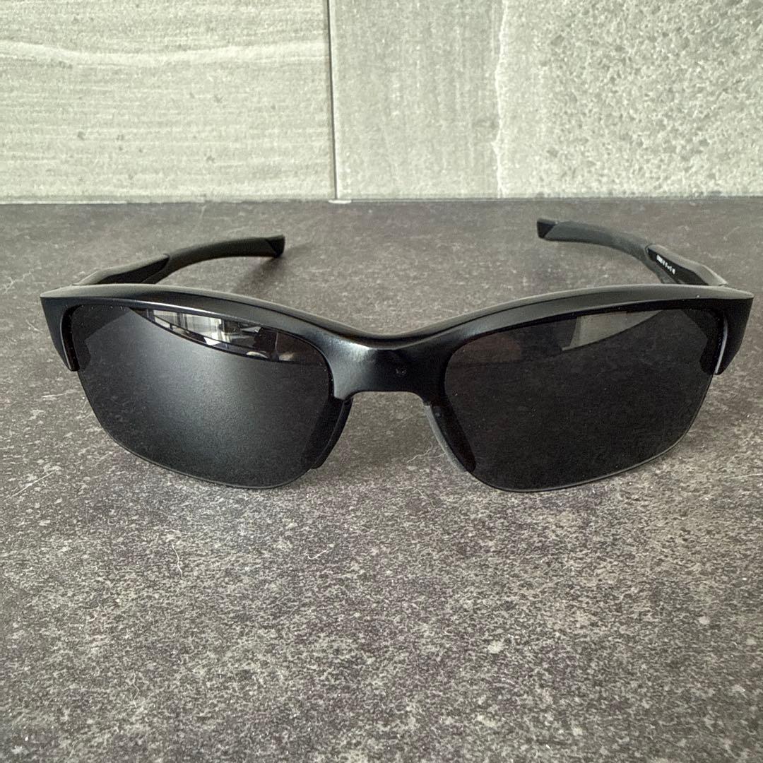【美品】　オークリー　ハーフリンク　ブラックサングラス
