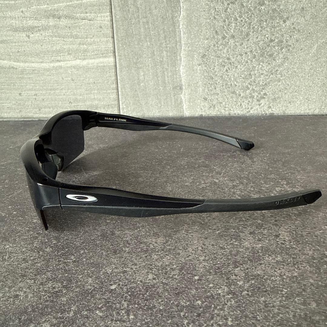 【美品】　オークリー　ハーフリンク　ブラックサングラス