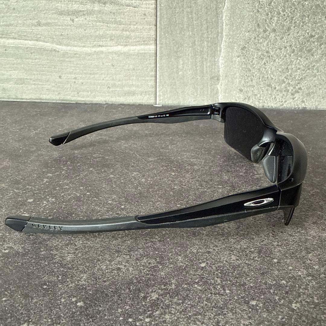 【美品】　オークリー　ハーフリンク　ブラックサングラス