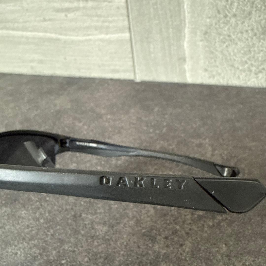 【美品】　オークリー　ハーフリンク　ブラックサングラス