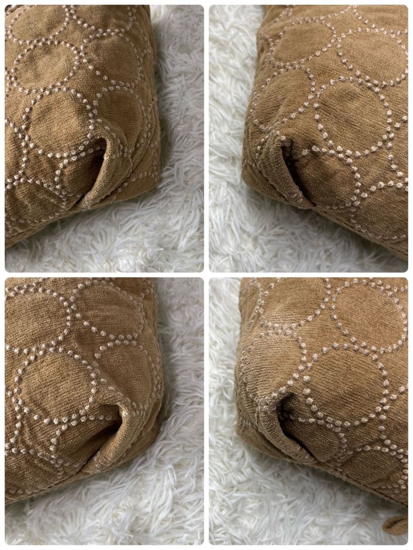 mina perhonen ショルダーバッグ 2way タンバリン キャメル