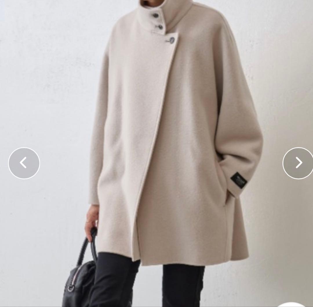 ビアズリー BEARDSLEYドルマンリバーコート サイズ0