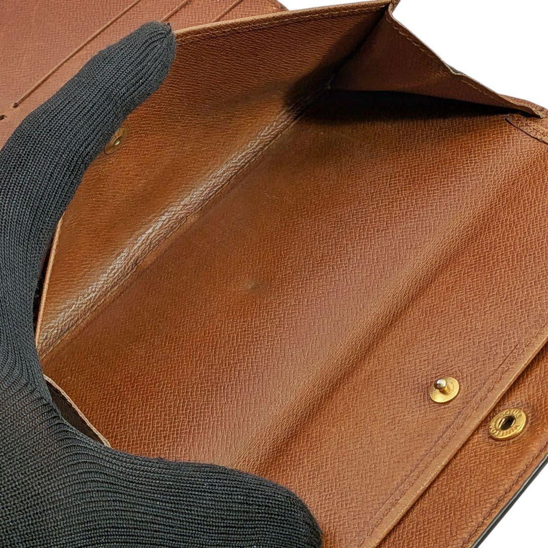 【美品】 ルイヴィトン モノグラム ポルトトレゾール インターナショナル 長財布