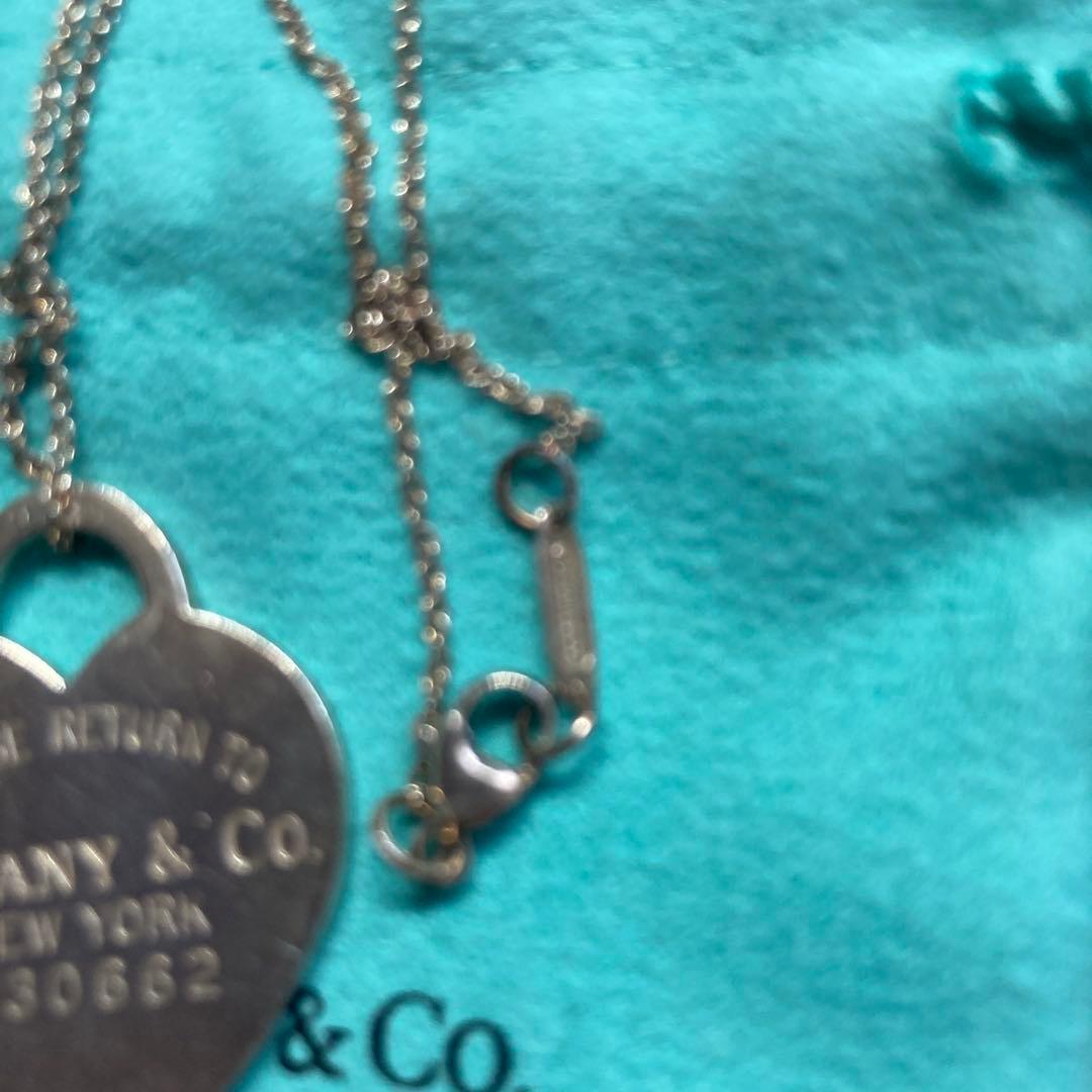 Tiffany リターントゥハート タグ ネックレス