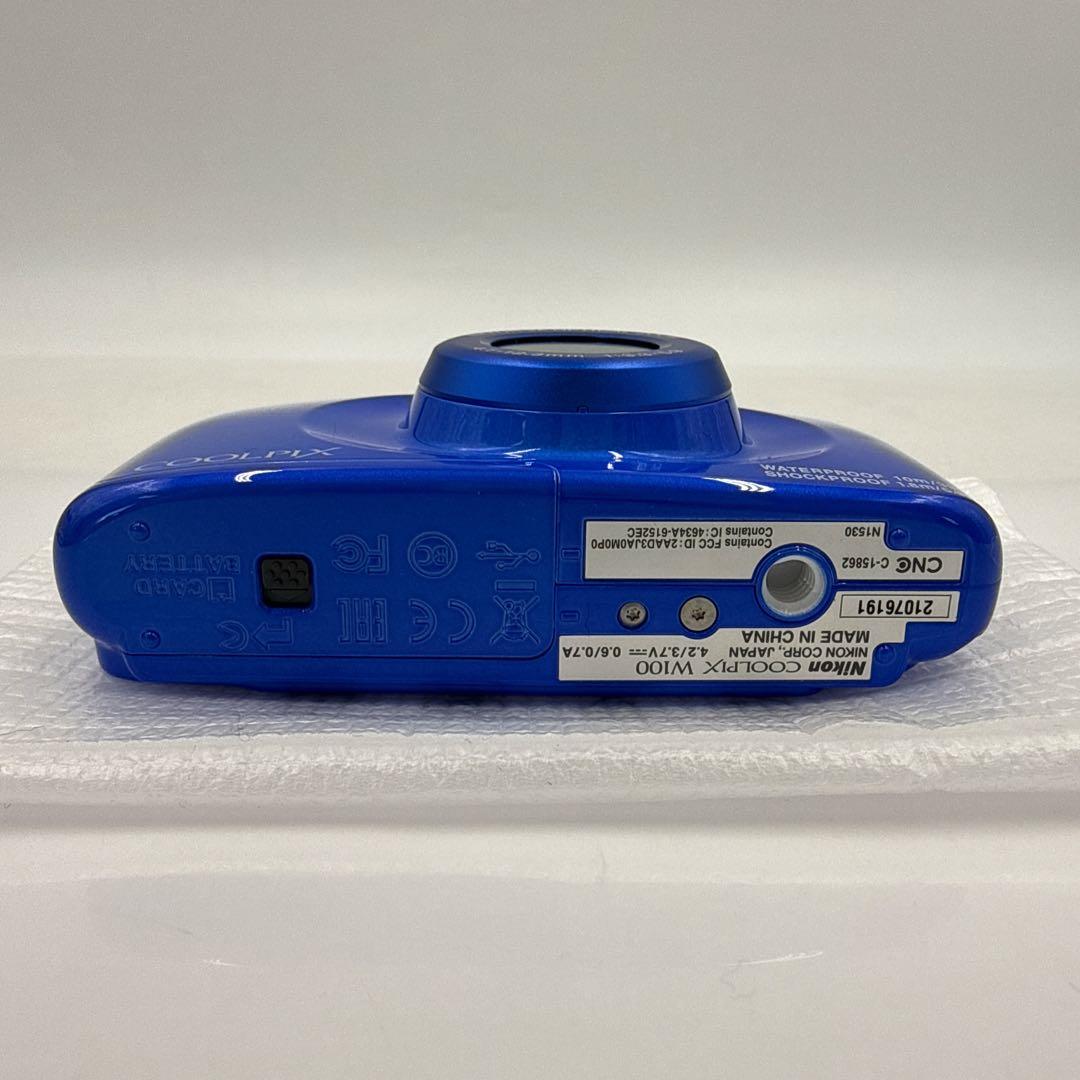 【新品未使用】Nikon COOLPIX W100 デジカメ 防水 耐衝撃