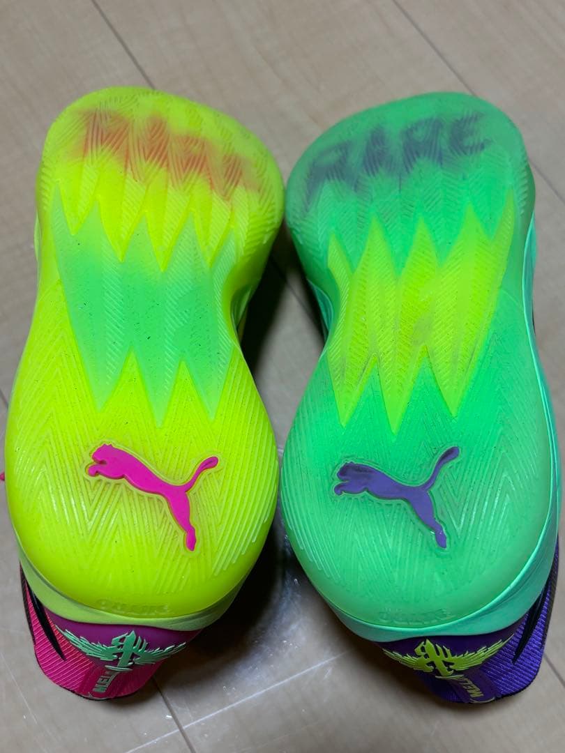 PUMA × Rick and Morty コラボ バスケットボールシューズ