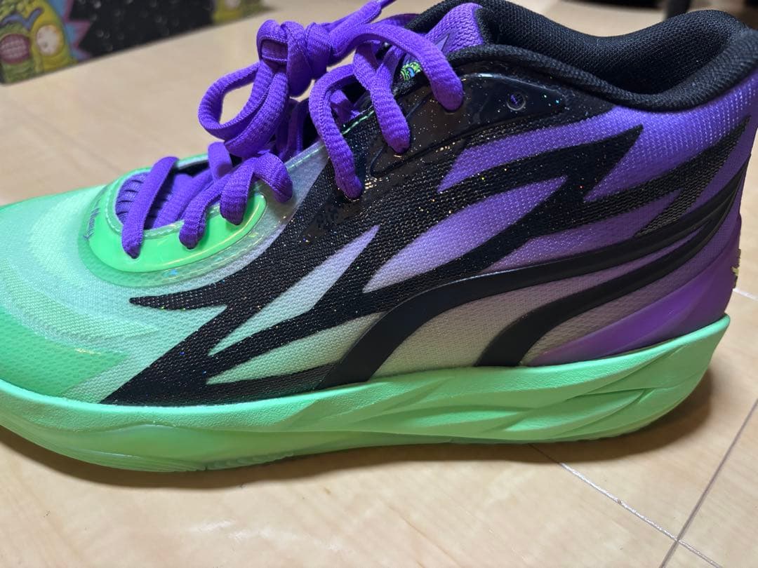 PUMA × Rick and Morty コラボ バスケットボールシューズ