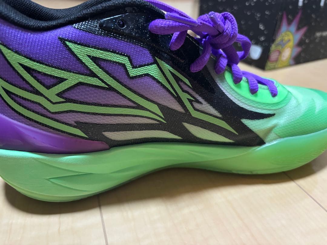 PUMA × Rick and Morty コラボ バスケットボールシューズ