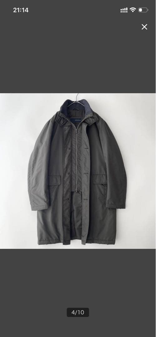 TOMORROWLAND size/Mトゥモローランド フィッシャーマンズコート