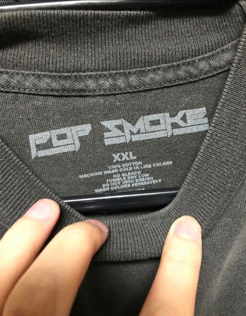 平本蓮着用　Pop Smoke FAITH Tシャツ