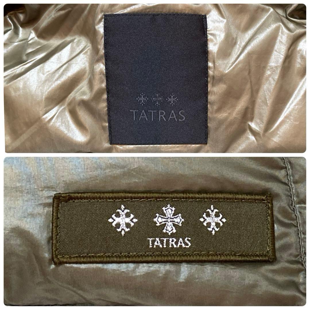✨美品✨TATRAS タトラス ダウンベスト シャンパンゴールド 02