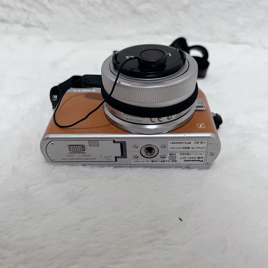 PanasonicLUMIX DMC-GF7Wブラウン ダブルレンズキット