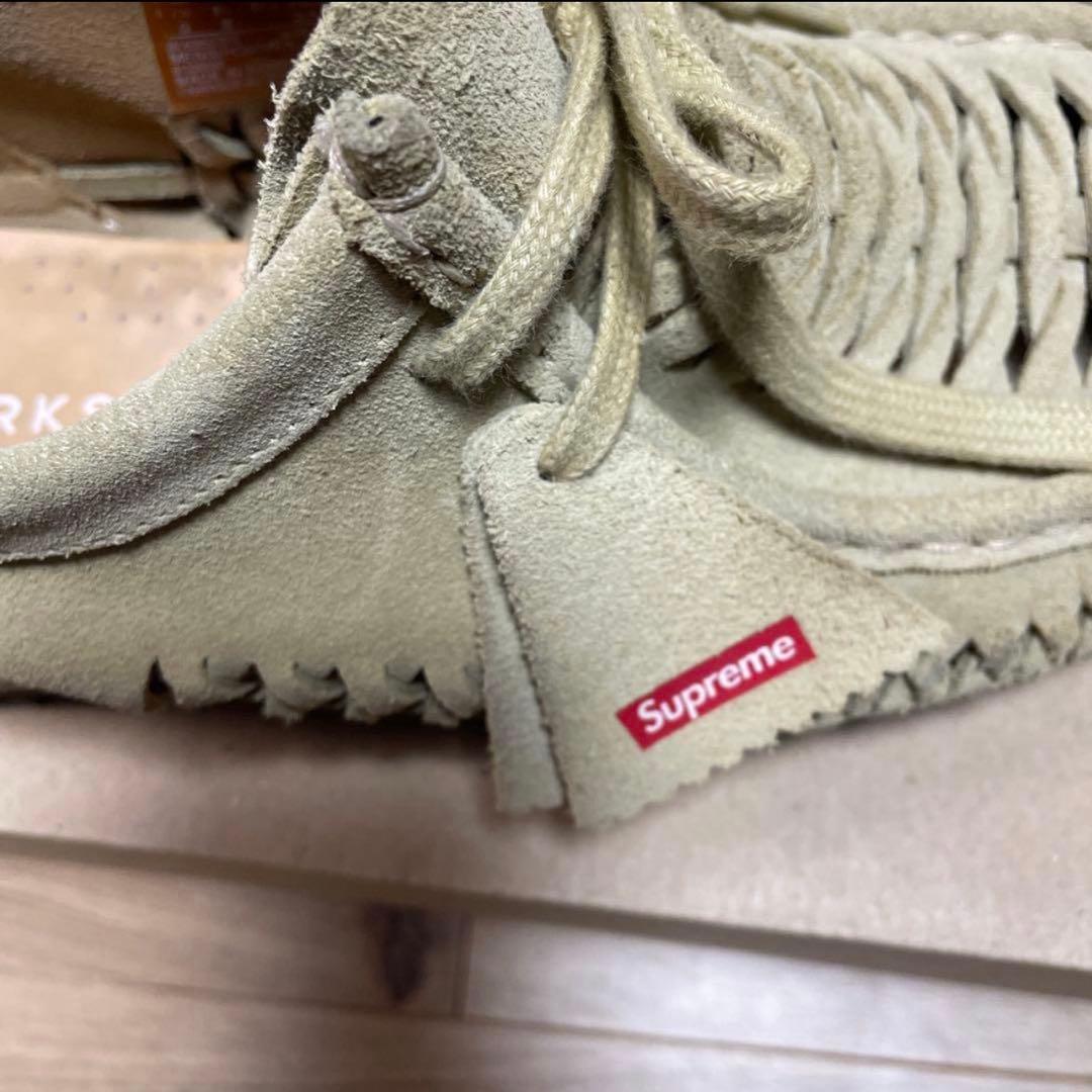 レアサイズ完売　Supreme × Clarks Woven Wallabee