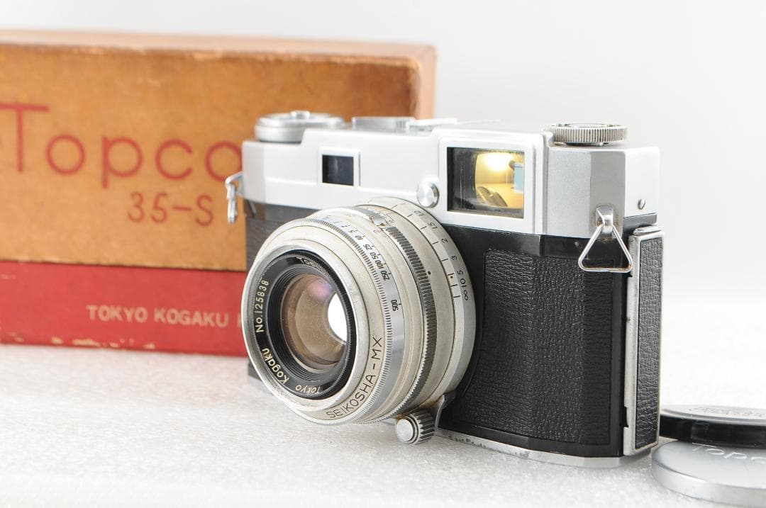 ★希少元箱付・美品★ Topcon 35-S ★ 二重像合致! 完動品!